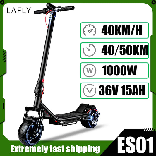 New style 1000W 48V Electric Scooter Connectable Mobile Software Bluetooth App Escooter 9.5 Inch Solid Tyres Max Speed 40km/h