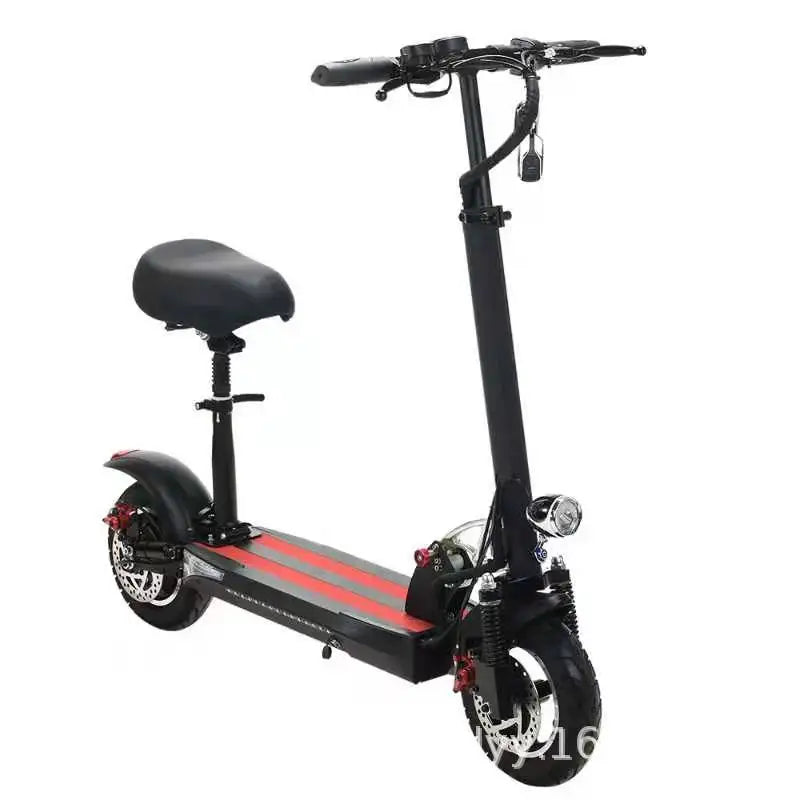 10 inch folding electric scooter adult mini electric car driving electric bicycle electric motorcycle