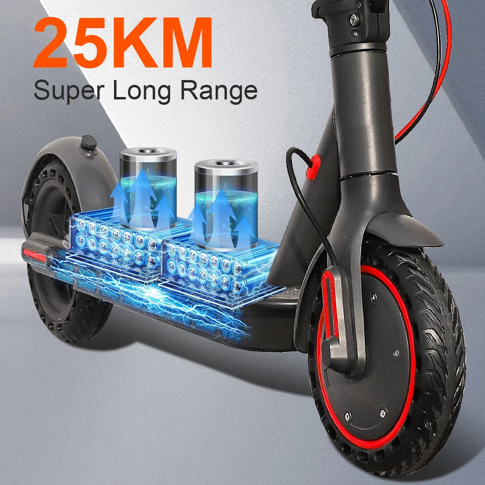 JUICEASE 365TUYA Electric Scooter Strong Range 25KM Smart App Portable Foldable Scooter 36V 350W Motor 31km/h 8.5 Inch Tires